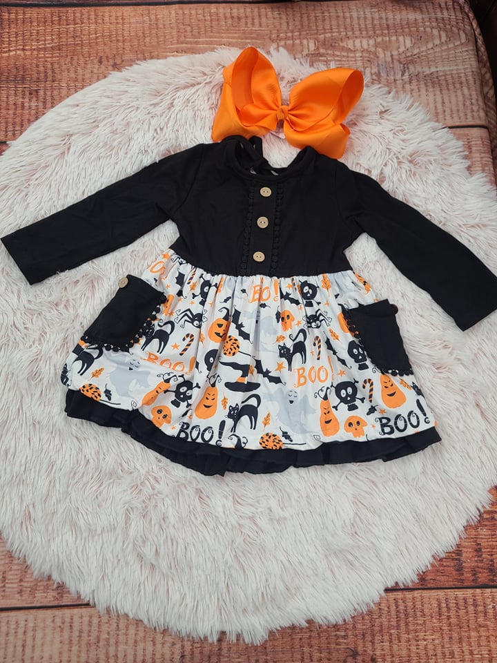 Boo Halloween Dress