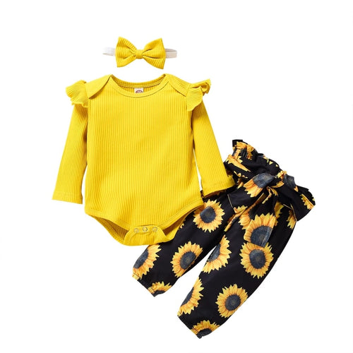 Mustard Sunflower 3pc