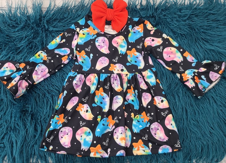 Colorful Ghost Dress