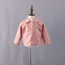 Load image into Gallery viewer, Kids Leather Jackets