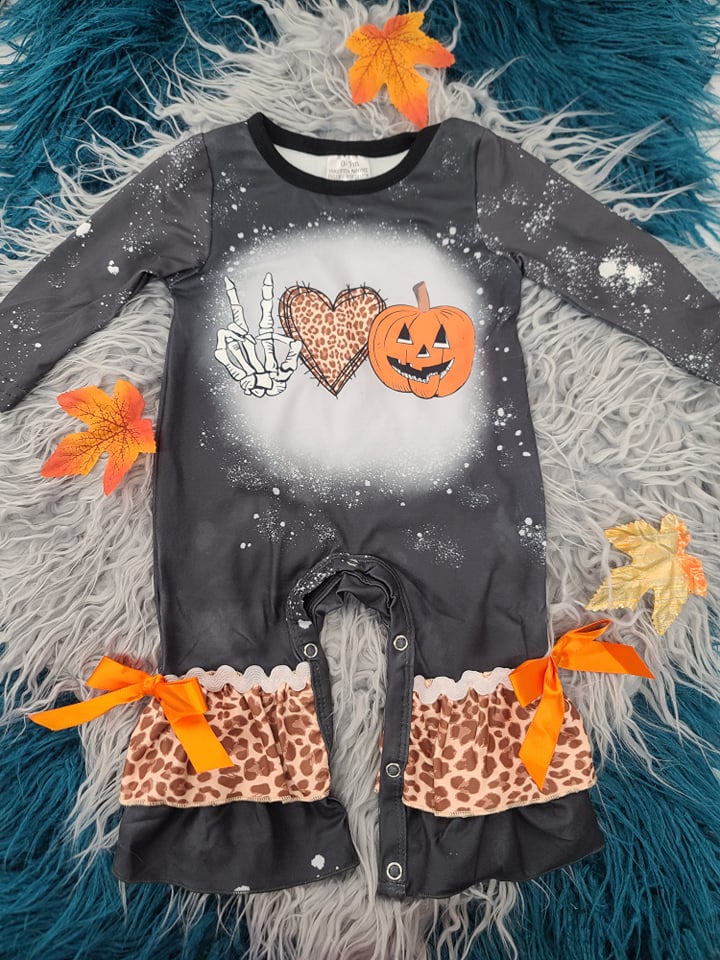 Peace Love Pumpkin Romper