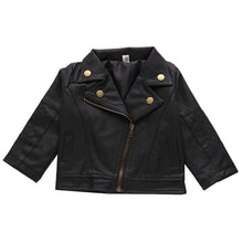Load image into Gallery viewer, Kids Leather Jackets