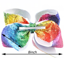 Load image into Gallery viewer, 8 inch sequin bow