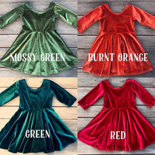 Load image into Gallery viewer, Velvet Twirl Dress 66