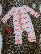 Load image into Gallery viewer, Sibling Matching Santa Pjs/Gown/one piece