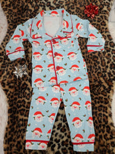 Load image into Gallery viewer, Sibling Matching Santa Pjs/Gown/one piece