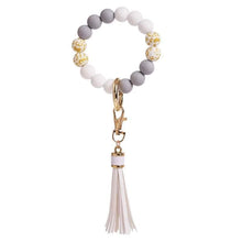 Load image into Gallery viewer, Beaded Keychains with tassel
