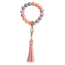 Load image into Gallery viewer, Beaded Keychains with tassel