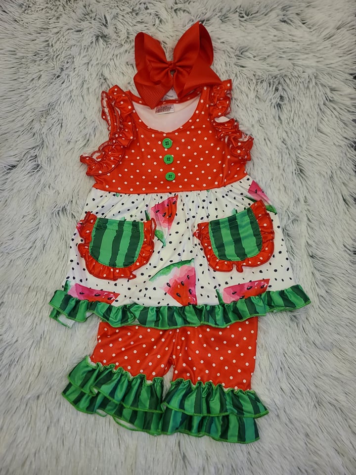 Red PD Watermelon 2pc