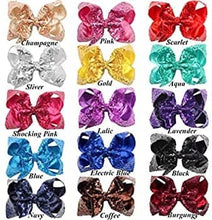 Load image into Gallery viewer, 6 inch Sequin Bows