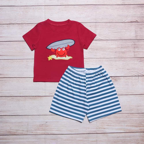 Surfer Crab short set