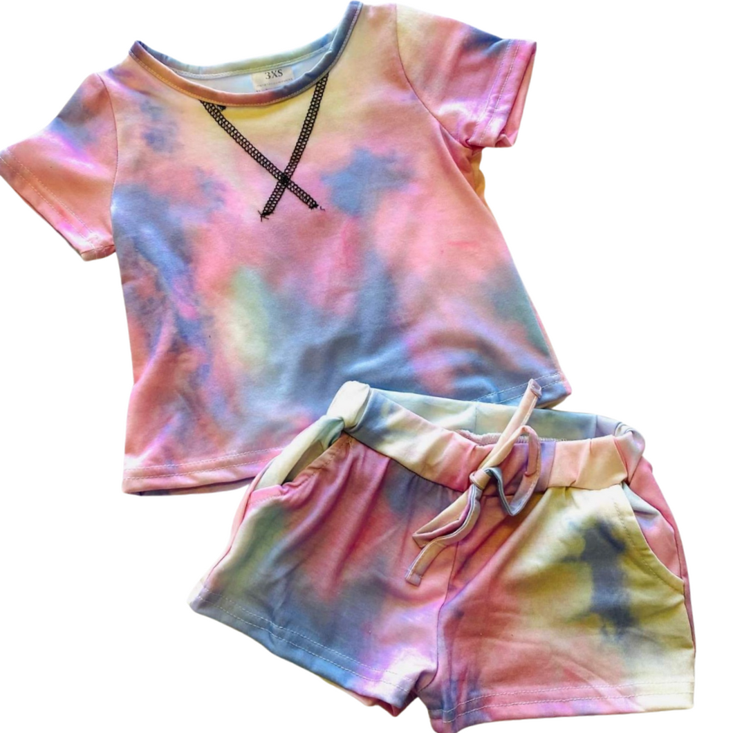 Tie Dye 2pc ShortSet