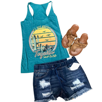Tequila Sunrise Graphic Tank