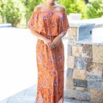 Load image into Gallery viewer, Off Shoulder Maxi Dress