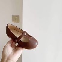 Load image into Gallery viewer, T-Strap Velcro Shoes w/ Button