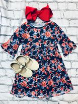 Assorted 3/4 Sleeve Dresses