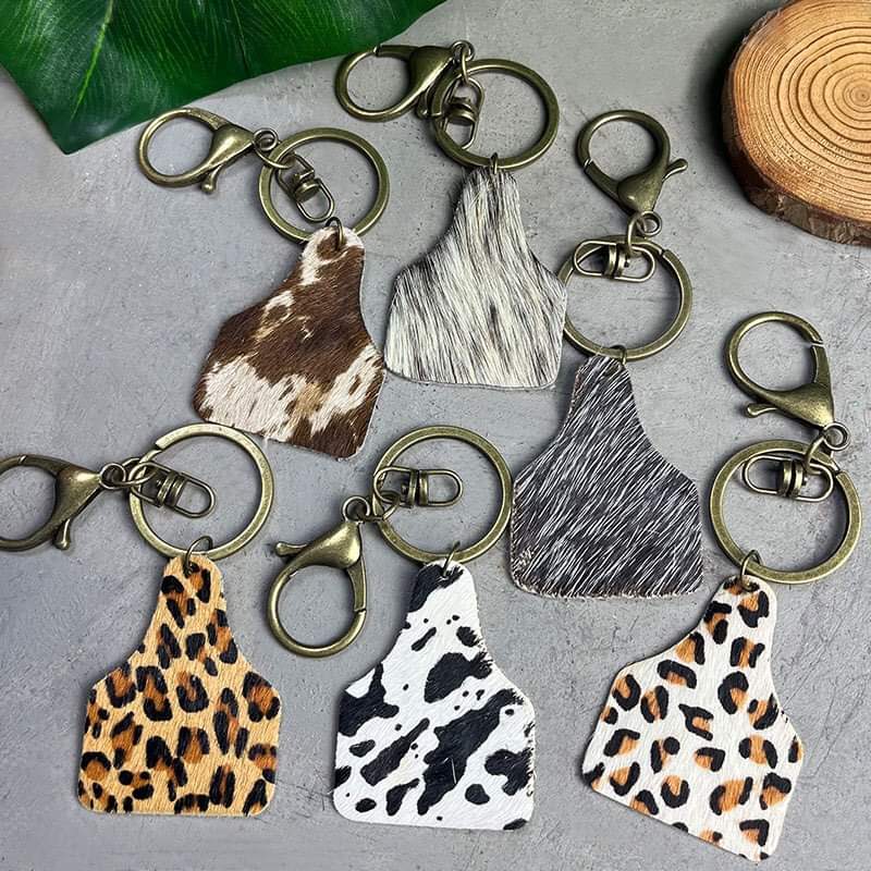Leather Keychains