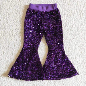 Purple Sequin Bells