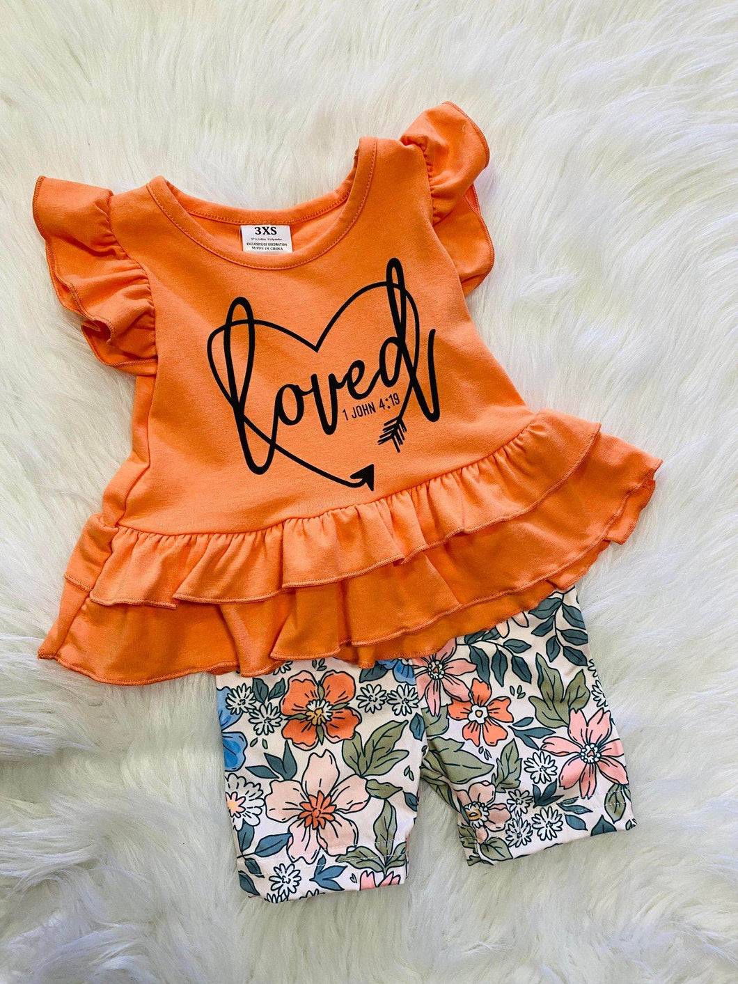 Loved Floral short 2pc