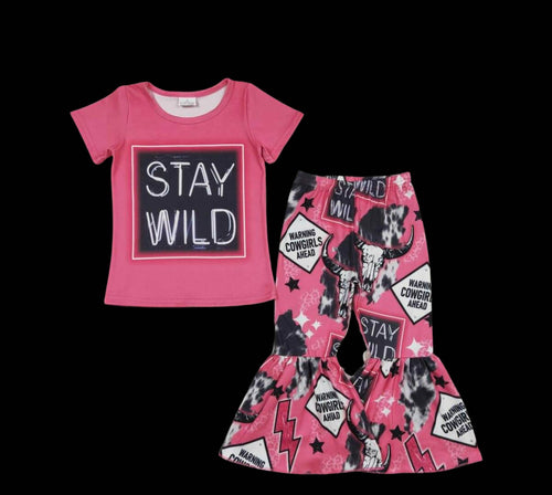 Stay Wild bell 2pc