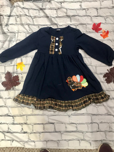 Navy Turkey Dress