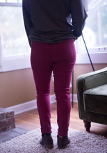 Load image into Gallery viewer, Wine Jeans