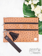 Load image into Gallery viewer, Double Zip Wristlets