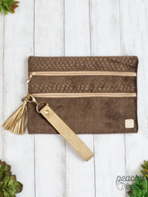 Load image into Gallery viewer, Double Zip Wristlets
